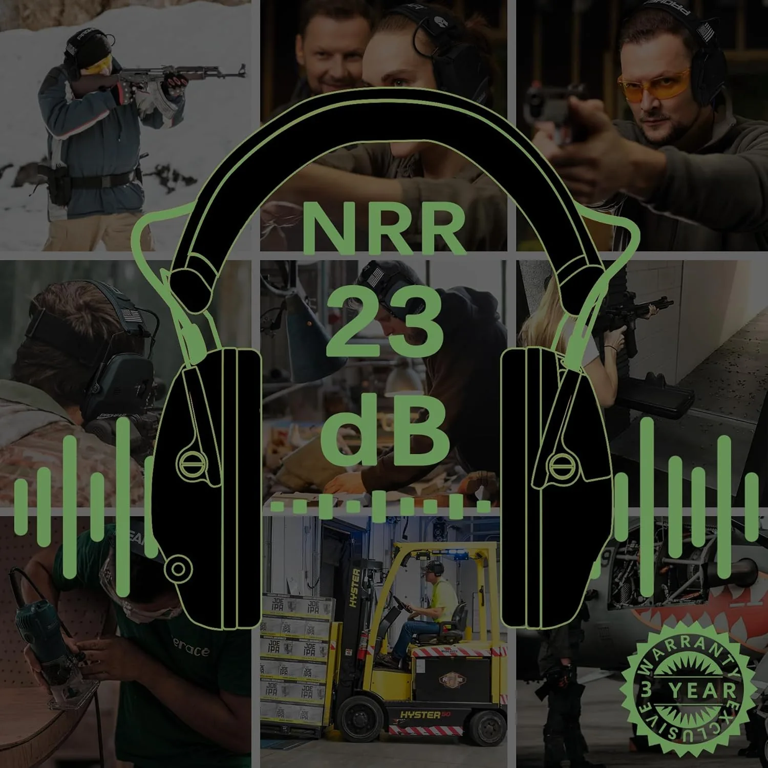 prohear bluetooth hearing protection brand intro