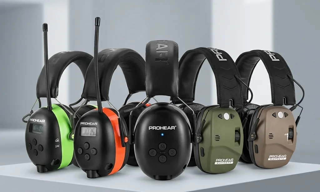 prohear electronic shooting earmuffs hero banner